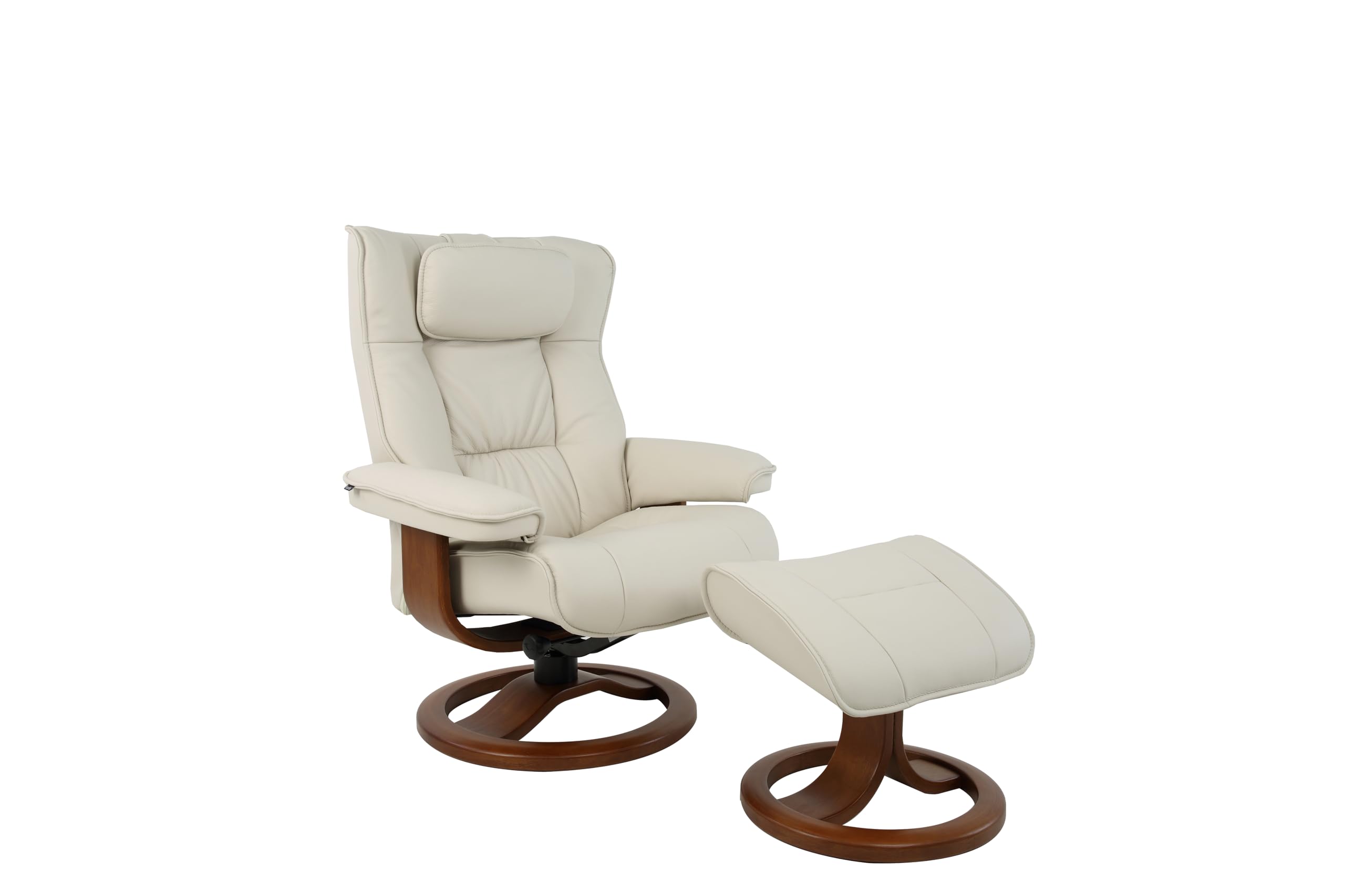Amazon.com: Fjords Regent Recliner Chair and Ottoman - Small Size